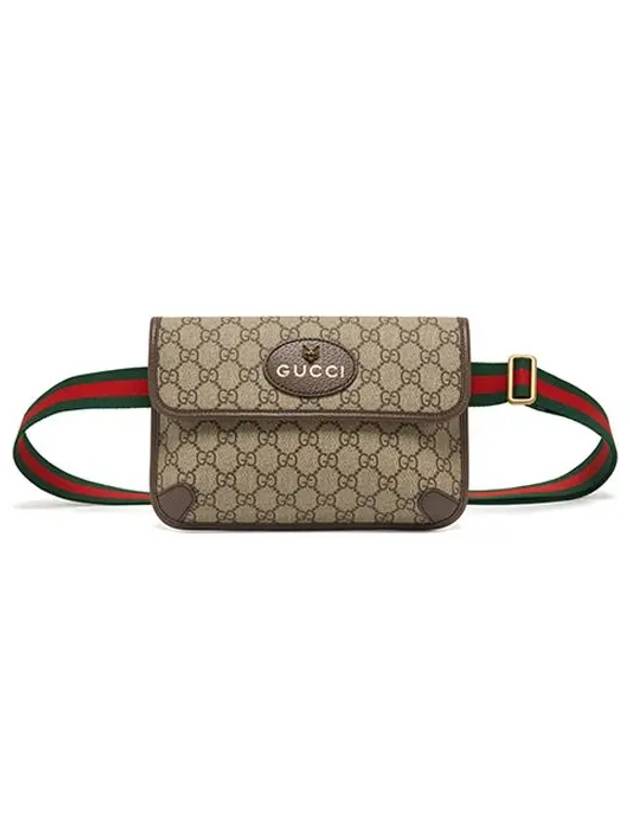 GUCCI Neo Vintage GG Belt Bag Beige Ebony493930 9C2VT 8745 BALAAN