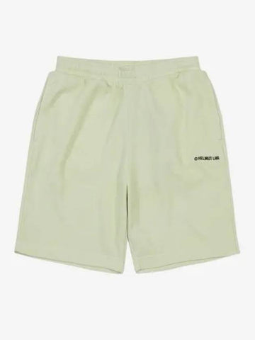 Helmut Lang Logo Shorts Pants Lucid Green N02HM2051FH - HELMUT LANG - BALAAN 1