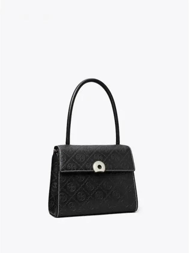 Divil Small Monogram Dibo Bag Black Domestic Product GM0024080695820 - TORY BURCH - BALAAN 1