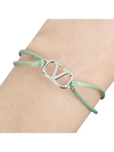 V logo signature knot bracelet 39137922 271314 1095290 - VALENTINO - BALAAN 1