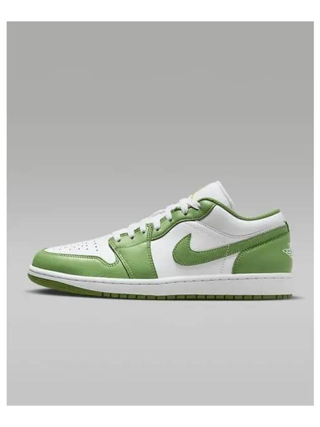 Air Jordan 1 Low SE Men s Sneakers White Lightning Chlorophyll HF4823 100 720424 - NIKE - BALAAN 1