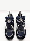 Women s Cruise Sneakers Navy Low Top - CHANEL - BALAAN 2