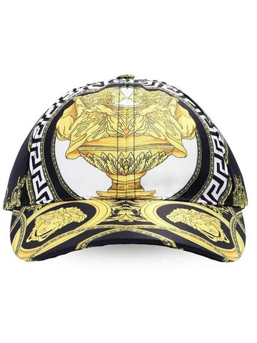 Baroque Greca Ball Cap - VERSACE - BALAAN.