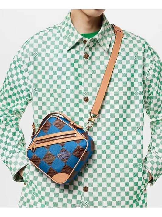 Chess Messenger Bag Blue - LOUIS VUITTON - BALAAN 2