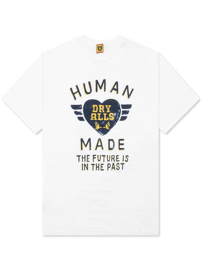 Graphic Print Short Sleeve T-Shirt White - HUMAN MADE - BALAAN 2