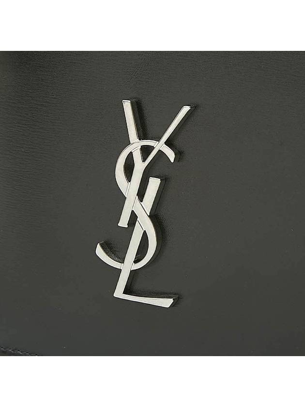 East/West Wallet In Smooth Leather Black - SAINT LAURENT - BALAAN 7