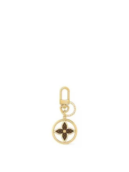 Puzzle Flower Monogram Keyring Gold - LOUIS VUITTON - BALAAN 2