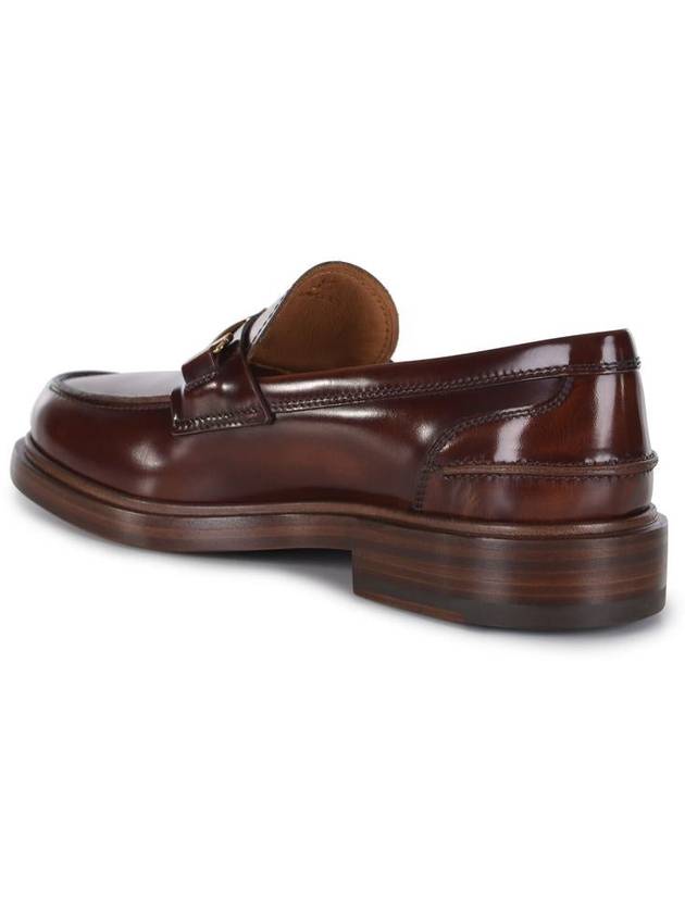 Tod'S  Flat Shoes Leather Brown - TOD'S - BALAAN 4