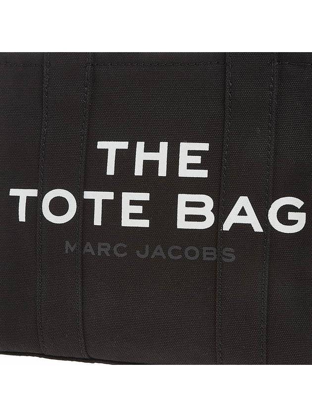 Logo Small Canvas Tote Bag Black - MARC JACOBS - BALAAN 8