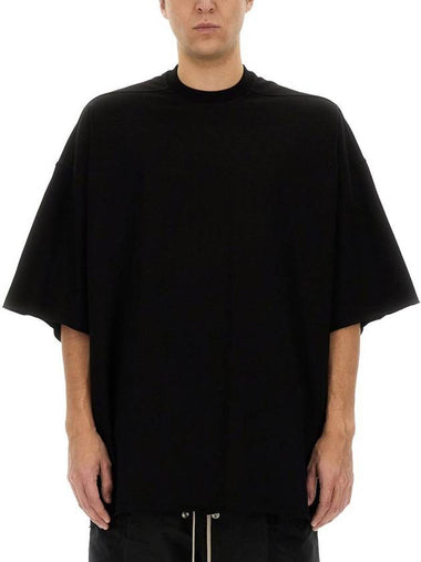 Rick Owens Cotton T-Shirt - RICK OWENS - BALAAN 1