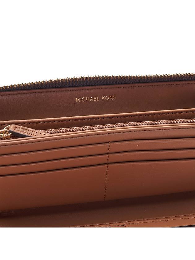 Large Logo Continental Long Wallet Brown - MICHAEL KORS - BALAAN 10