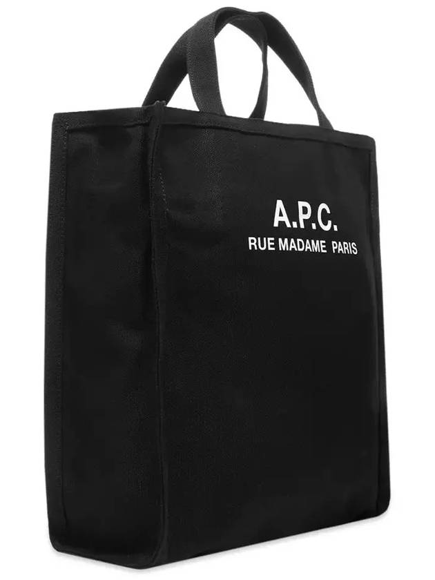 Recovery Logo Printing Cotton Tote Bag Black - A.P.C. - BALAAN 4