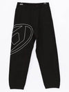 Mega Oval D Track Pant Black - DIESEL - BALAAN 4