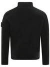 Kids Half Zip up Sweatshirt Black 811661020 V0029 - STONE ISLAND - BALAAN 3