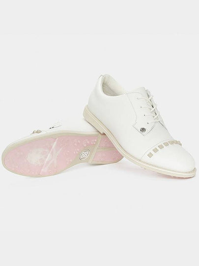 Studded Cap Toe Gallivanter Golf Shoes White - G/FORE - BALAAN 2