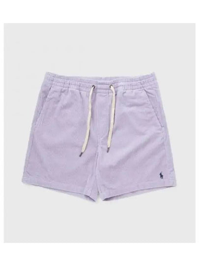 Cordyroy Prepster Shorts Purple - POLO RALPH LAUREN - BALAAN 2