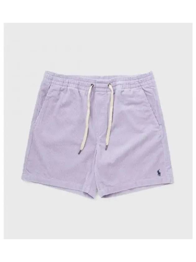 Cordyroy Prepster Shorts Purple - POLO RALPH LAUREN - BALAAN 2