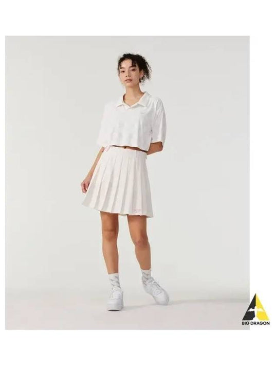 Vector Tennis Rally Skirt Female White - REEBOK - BALAAN 1