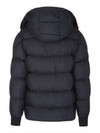 Amarante Short Padding Navy Blue - MONCLER - BALAAN 5