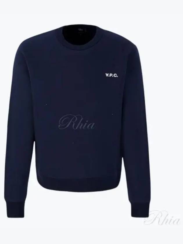 Boxy Petit VPC Sweatshirt Dark Navy - A.P.C. - BALAAN 2