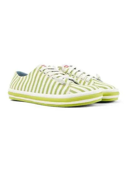 Peu Rambla Textile Low Top Sneakers White Green - CAMPER - BALAAN 2