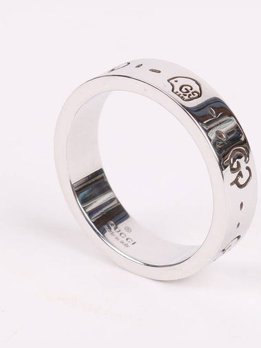 GG Ghost 6mm silver men s ring 477339 - GUCCI - BALAAN 1