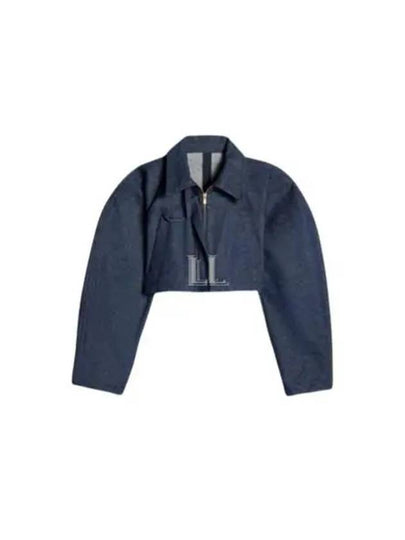 La Veste Nimes Meio Copp Jeans Jacket Navy - JACQUEMUS - BALAAN 2