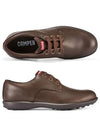 Men's Brogue Leather Oxford Brown - CAMPER - BALAAN 3