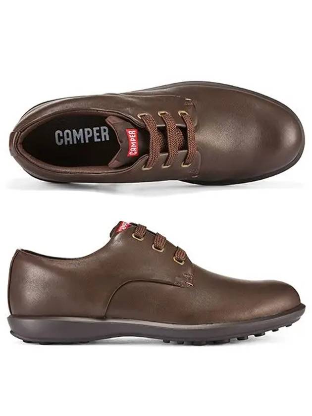 Men's Brogue Leather Oxford Brown - CAMPER - BALAAN 2