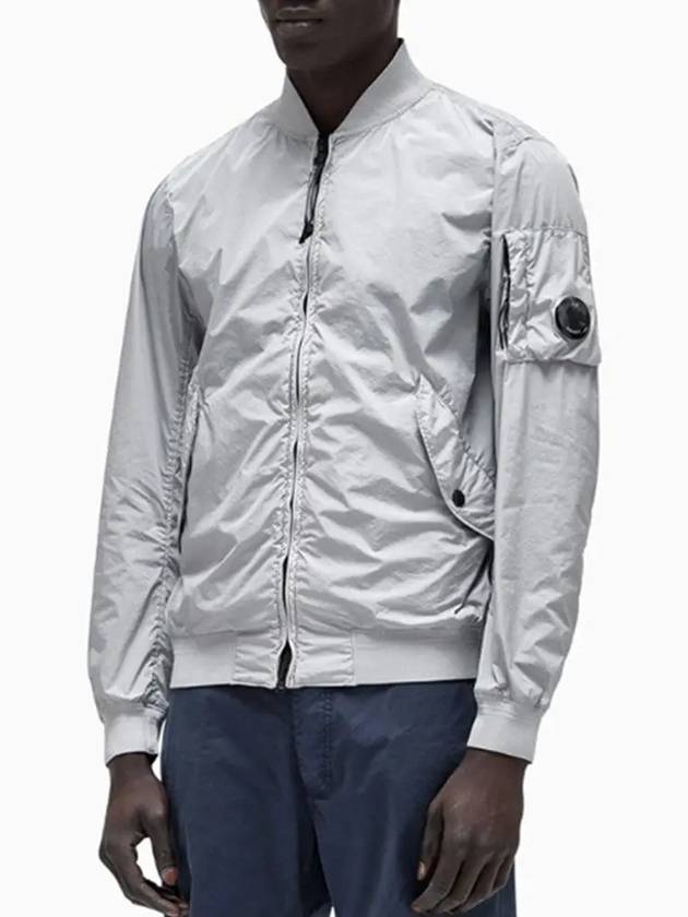 Nycra R Bomber Jacket Grey - CP COMPANY - BALAAN 4