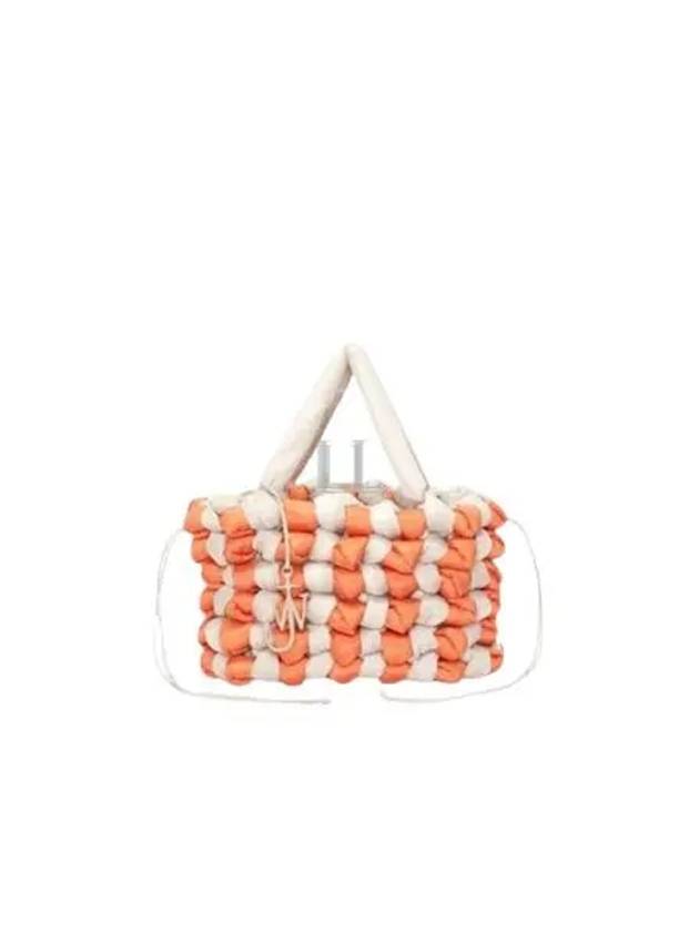 Knotted Large Tote Bag Orange - JW ANDERSON - BALAAN 2