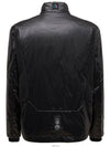 1A00085 53A3X 999 Men's VITARI Glossy Black Jacket - MONCLER - BALAAN 2