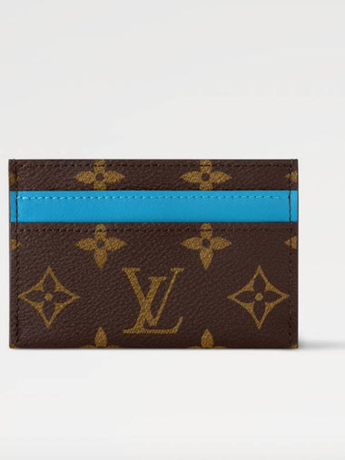 Card Wallet Double Holder Monogram Gaston Blue M12838 - LOUIS VUITTON - BALAAN 1