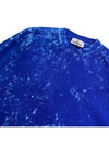 Off-Dye OVD Treatment Long Sleeve T Shirt Bluette - STONE ISLAND - BALAAN 4