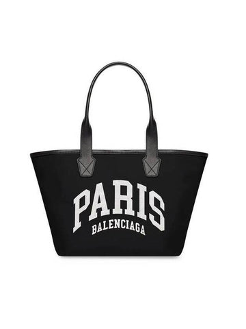 CITIES PARIS Women's Black Jumbo Small Tote Bag Women's Shoulder Bag 6920682106M1199 - BALENCIAGA - BALAAN 1