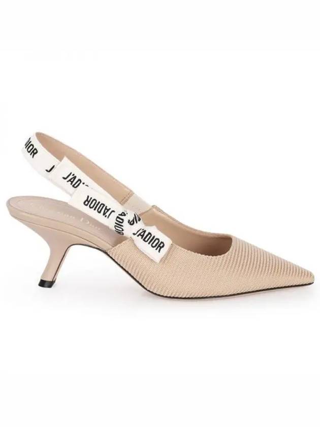 Women's J'adior Technical Fabric Slingback Heels Nude - DIOR - BALAAN 2