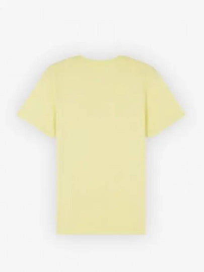 Baby Fox Patch Regular Short Sleeve T-Shirt Yellow - MAISON KITSUNE - BALAAN 2