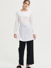 Walking NY Back Wings Blouse White - SORRY TOO MUCH LOVE - BALAAN 1