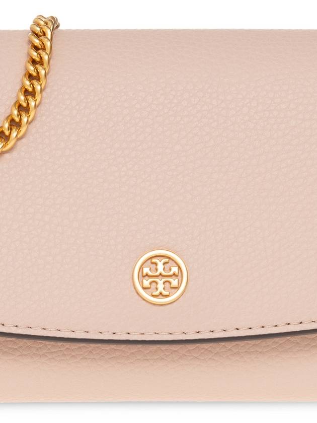 Tory Burch ‘Robinson’ Wallet With Strap, Women's, Pink - TORY BURCH - BALAAN 6