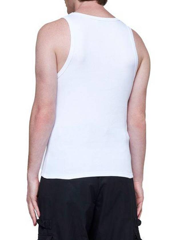 OFF-WHITE OFF STAMP RIB TANKTOP - OFF WHITE - BALAAN 3