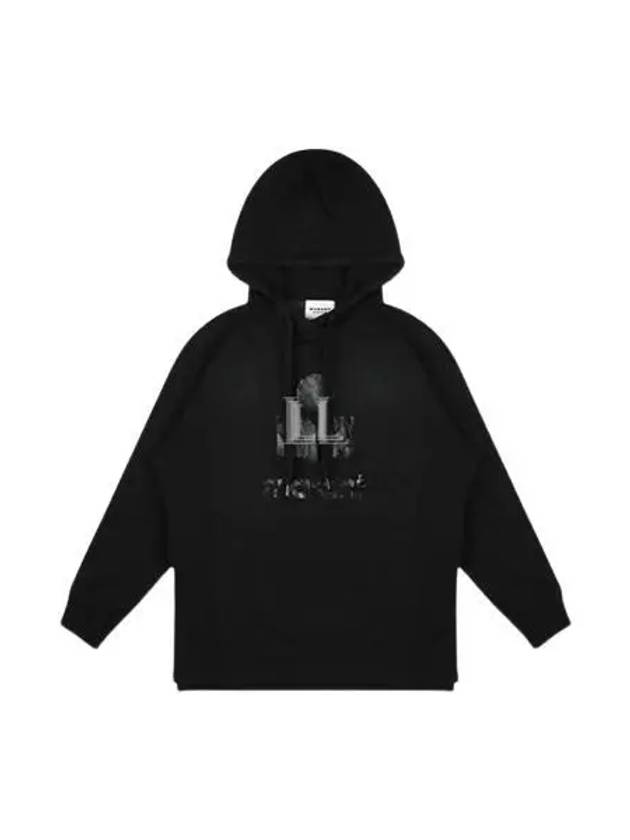 Marly Logo Hoodie Black - ISABEL MARANT - BALAAN 2