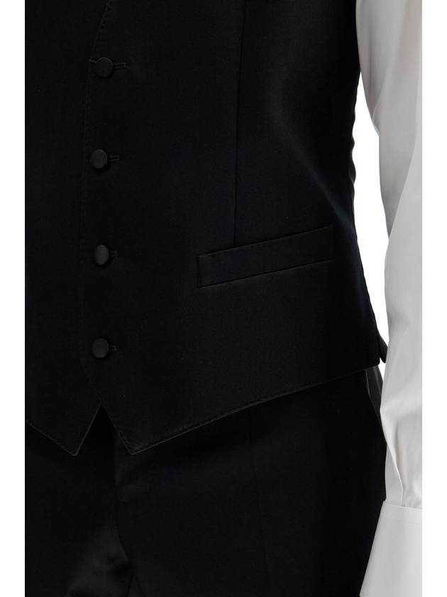 sartorial satin waistcoat - DOLCE&GABBANA - BALAAN 4