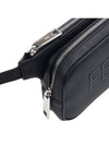 Roma Leather Belt Bag Black - FENDI - BALAAN 9