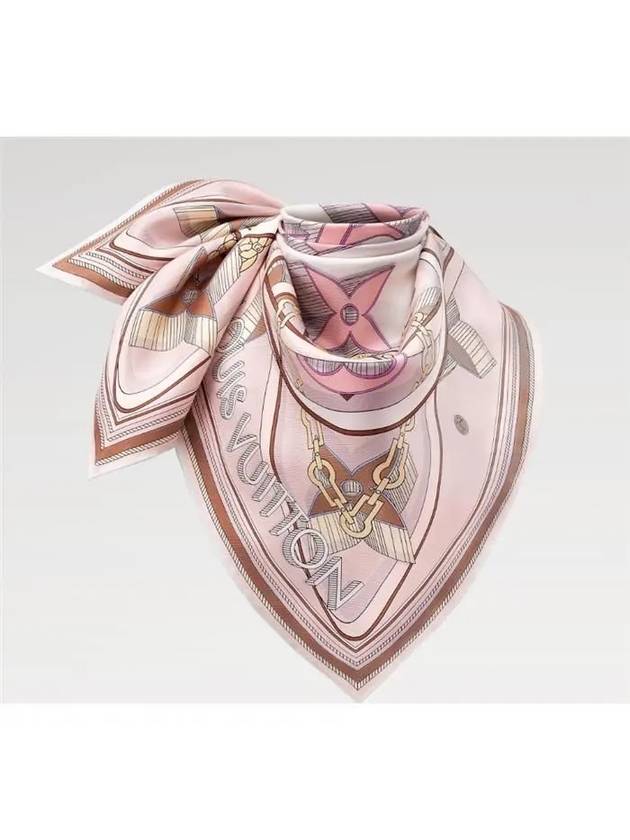 Ultimate 3D Square 90 Scarf Rose - LOUIS VUITTON - BALAAN 3