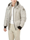 Ballistic Hooded Down Bomber Padding Grey - MOOSE KNUCKLES - BALAAN 7