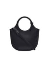 Holy Leather Tote Bag Black - COURREGES - BALAAN 5