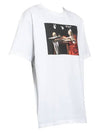 Caravaggio Overfit Short Sleeve T-Shirt White - OFF WHITE - BALAAN 4