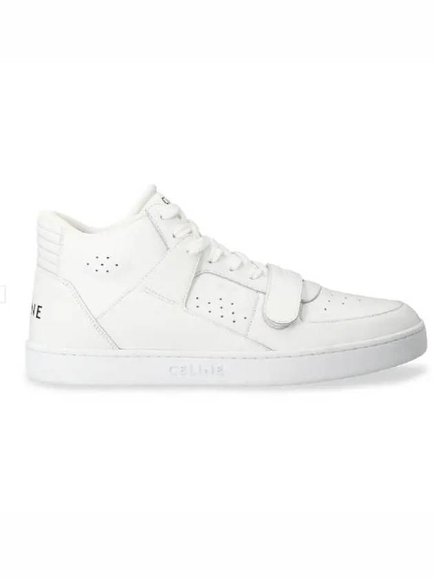 Velcro CT 02 Mid Top Sneakers White - CELINE - BALAAN 2