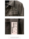 20FW PBPE645 P702 01 Pocket Washed Leather Jacket Black Men's Jacket TR - NEIL BARRETT - BALAAN 6