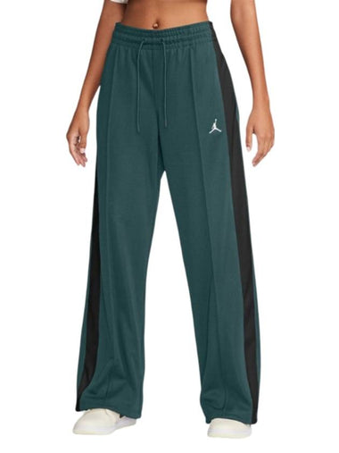 Knit Track Pants Green - JORDAN - BALAAN 1